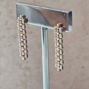 Vintage Italian Sterling Silver Earrings